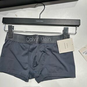 Calvin Klein Microfiber low rise  Trunk - microfiber tech dark blue stretch
